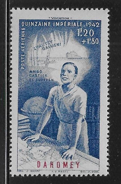 Africa | Colonial Educational Fund Dahomey Air Mail Postage Stamp Africa Africa