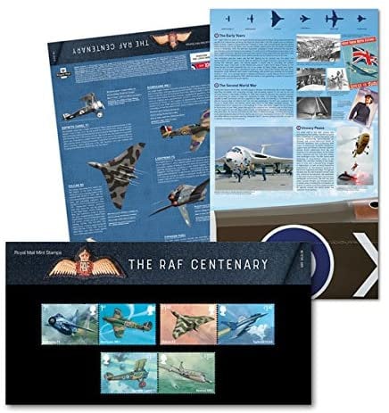 Britain and Ireland | 2018 Royal Mail Great Britain RAF Centenary Presentation Pack Mint Britain & Ireland Britain & Ireland