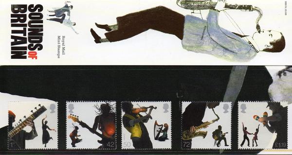 Britain and Ireland | Sounds Of Britain Royal Mail Postage Stamps Presentation Pack Issued 2006 Britain & Ireland Britain & Ireland