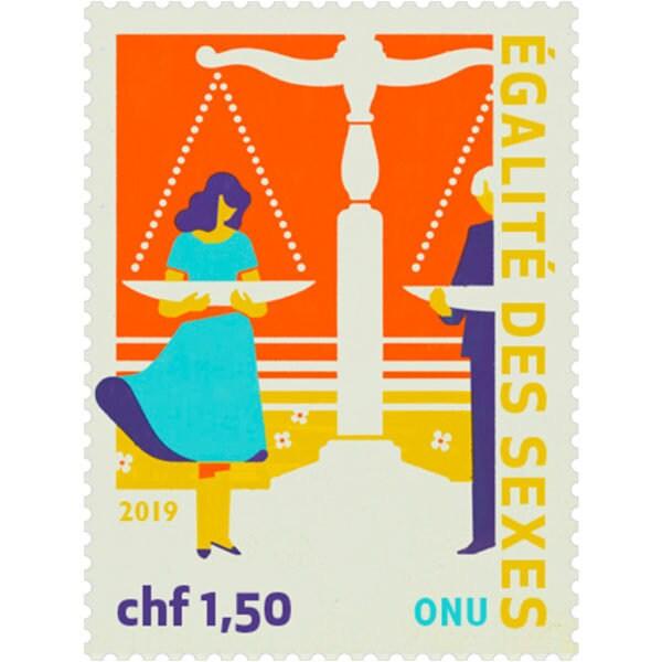 Europe | Gender Equality United Nations Geneva Postage Stamp Mint Never Hinged Europe Europe