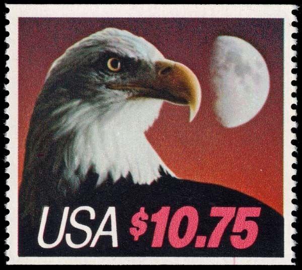 United States | Eagle and Moon United States Express Mail Postage Stamp Issued 1985 Stamp United States