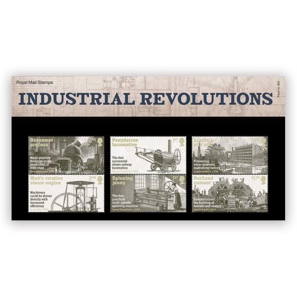 Britain and Ireland | 2021 Royal Mail Industrial Revolutions Great Britain Presentation Pack Britain & Ireland Britain & Ireland